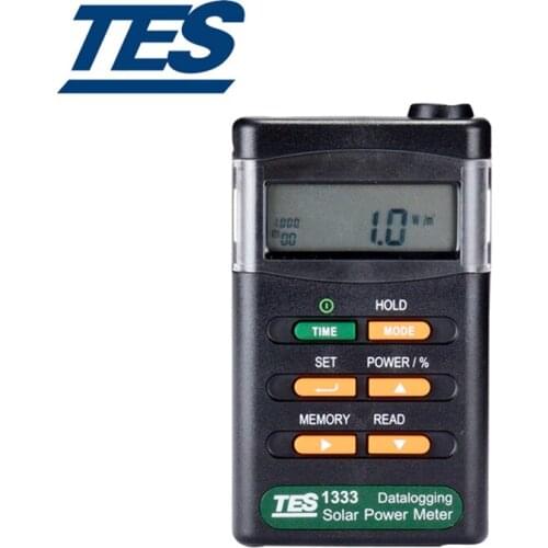 TES-1333 Solar Power Meter Solar Power Meters Digital Radiation Detector Solar Cell Energy Tester