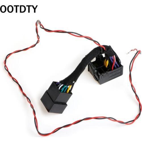 ISO To Quadlock Canbus Adapter Switch Cable RCD330 RCD510 RCD310 RNS510 Polo J-etta Golf Tiguan Passat CC