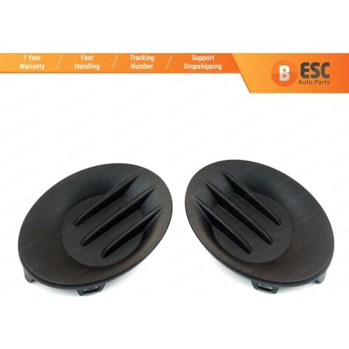 ESP1001 Front Bumper Foglight Fog Lamp Cover Grille Plug Left Right Set 263362039R, 263310354R for Renault Megane 3 Fluence