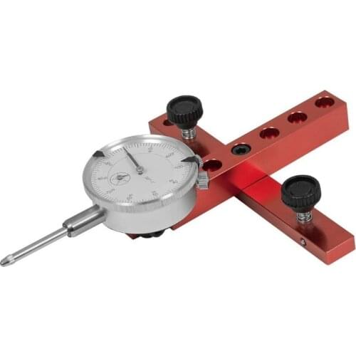 Basic Kit with Dial Indicator For Aligning and Calibrating Work Shop Machinery Like Table Saws Band Saws and Drill
