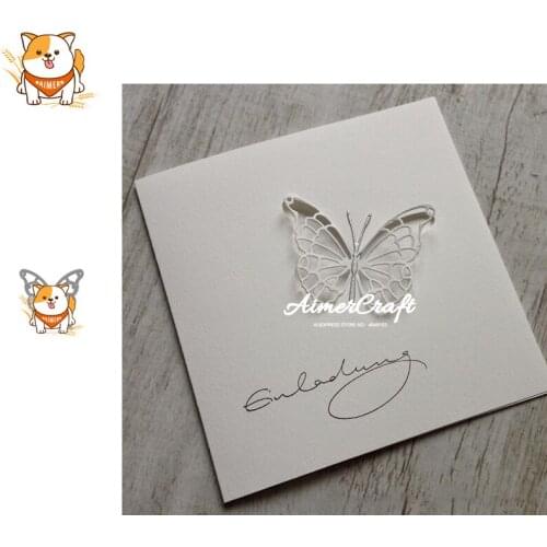 Butterfly Animal Metal Cutting Dies Scrapbooking Stencil DIY Decorative Craft Embossing Die Cuts Card Making New Dies For 2019