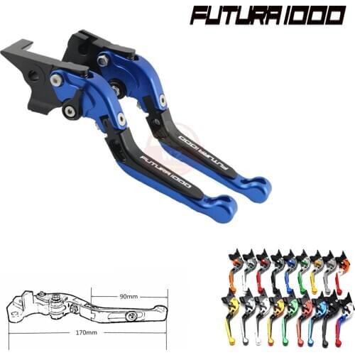 Motorcycle Folding Extendable CNC Adjustable Clutch Brake Levers For Aprilia RST1000 RST 1000 Future 2001 2002 2003 2004