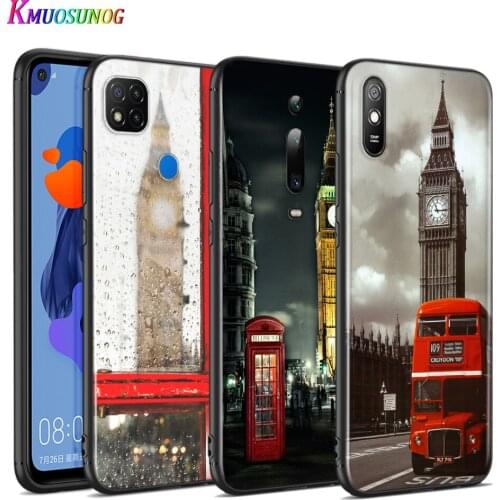 Silicone Cover Eiffel Tower London City For Xiaomi Redmi 9T 9 9C 9A 9AT 9i 8 8A 7 6 Pro 7A 6A 5 5A 4X Plus Phone Case