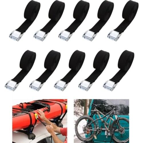10 Pcs Lashing Straps Tie Down Straps Meet Strapping Needs Maximum Load 500 kg for Trucks Cargo Controls Luggage Bunding