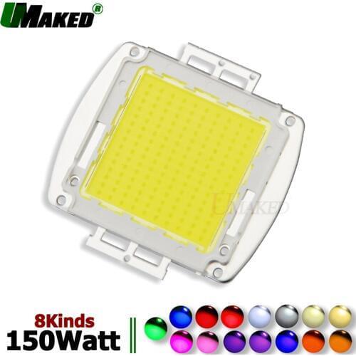 UMAKED High Power 150W LED COB SMD Epistar 45mil Light chips Warm Natural White Cool Full Spectrum led Bulb Spotlight COB Diode