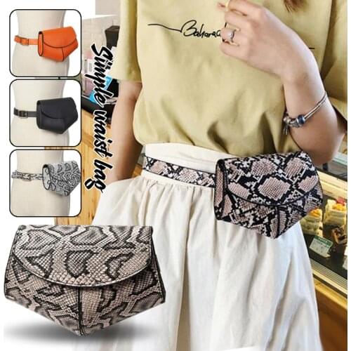 Women Vintage Fanny Pack PU Leather Waist Belt Bags Fashion Designer Mini Round Chest Bag Fashion Decor Casual Pouch Coin Purse