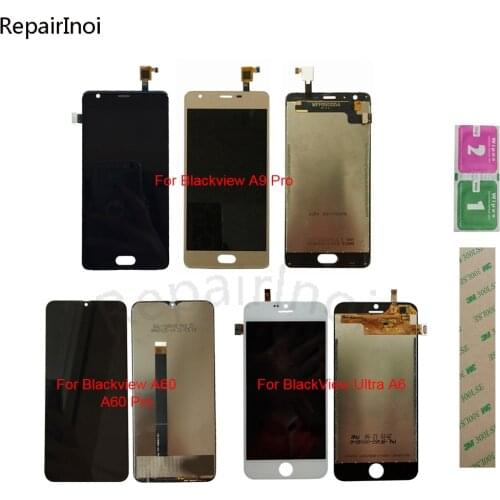 For Blackview Ultra A6 LCD Display Screen For Blackview A60 A60 Pro / A9 Pro LCD Display Touch Screen Digitizer Assembly