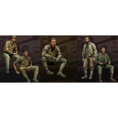 1/35 Resin Figure Model Kit Unassambled Unpainted 0054