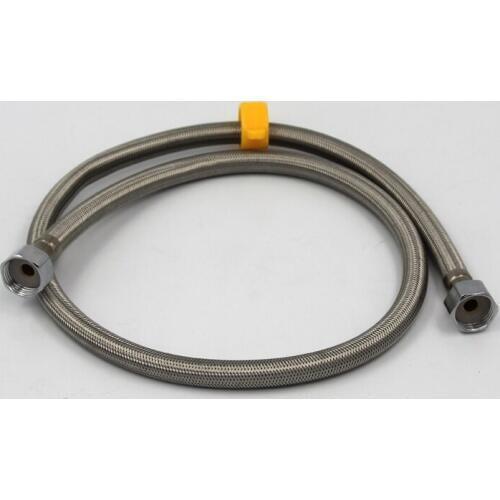1pc 60cm 80cm 100cm Stainless Steel Braided Hose for Toilet/Faucet/Heater Plumbing Hose Bathroom Accessoriess