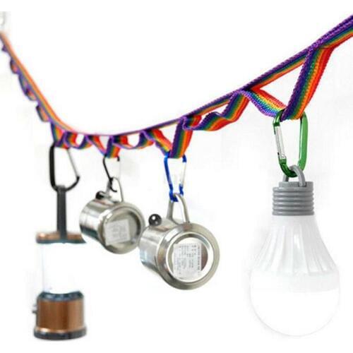 1PCS Hiking Accessories 170-180CM Multipurpose Colorful Cord Lanyard For Outdoor Camping Rope W6H8