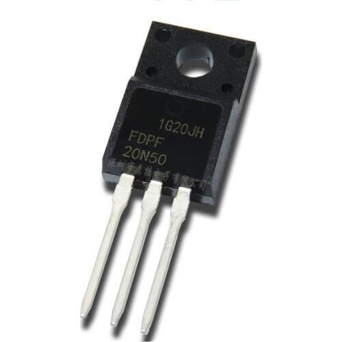 10pcs FDPF20N50 TO-220F 20A 500V in stock