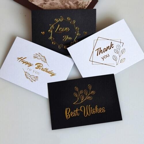 100pcs thank you cards for business packaging Best wishes Praise Labels For Small Businesses Decor For Small Shop Gift Packet