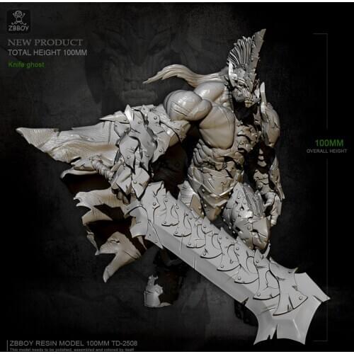 100mm Resin model kits toy figure self-assembled TD-2508