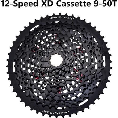 MTB 12 Speed SRAM XD Cassette Sprocket 9-50T MTB bike freewheel fits for GX EAGLE Cassette