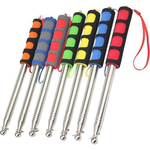 120CM Stainless Steel Telescopic Flag Pole Portable Handheld Poles For Flags Windsock Hot Selling