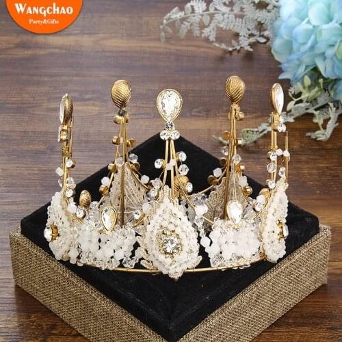 5.31*4.33 inch Alloy Crown Cake Topper High Quality Romantic Wedding Decoration Bride Crown Cake Accessories Party Supplies