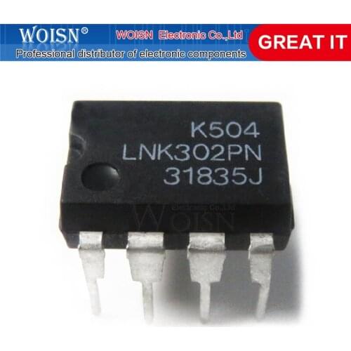 5pcs/lot LNK302PN LNK302P DIP-7 LNK302GN LNK302G LNK302 SMD-7 In Stock