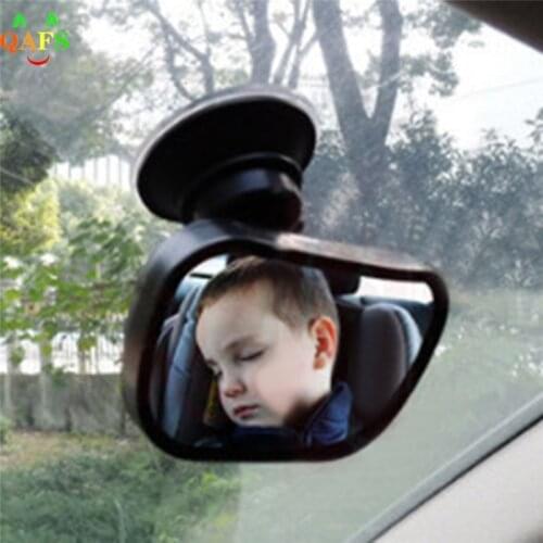 360 Degree Car Styling Universal Interior Mirror Black Car Child Mirror For Child Seat Safety Auto Headrest Baby Rearview Mirror