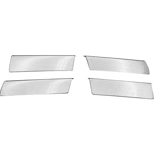 For Nissan Note E13 2020 2021 Chrome Front Bumper Center Lower Grille Grill Moulding Strips Cover Trim Car Styling