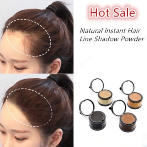 Hair Fluffy Powder Instantly Black Root Cover Up Natural Instant Hair Line Shadow Powder Hair Concealer Coverage T0438