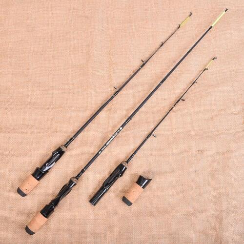 Goture One Piece Winter Ice Fishing Rod 48cm 63.5cm 71cm Perch Pike Vertical Jigging Fishing Rod Flat Tip
