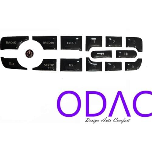 Interior Torpedo Sticker - Renault Touch Package - ODAC Tuning - Torpedo Cover, Vehicle Accessories, Car Accessories, Keypad