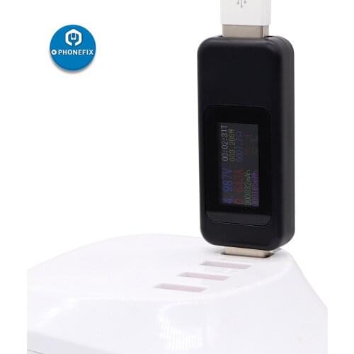 USB Meter Current Voltage Capacity Tester Volt Current Voltage Doctor Charger Capacity Tester Meter Mobile Power Detector Tester