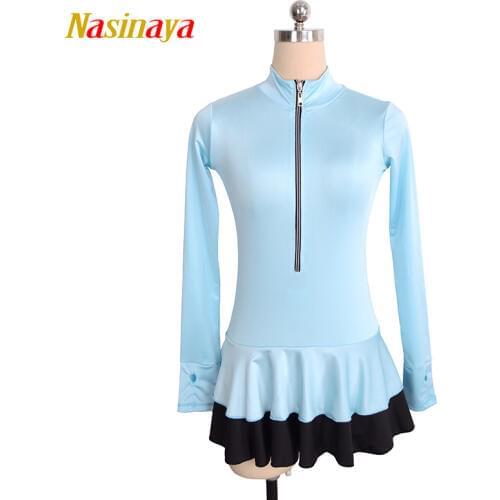 Customized Figure Skating Jacket Tops with dress for Girl Women Adult Training Competition Patinaje Ice Skating Gymnastics 1
