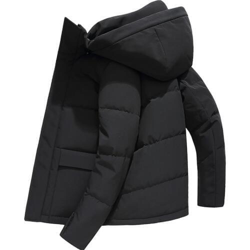 Winter Coat Men 90% White Duck Down Jacket Korean Puffer Jacket Men Hooded Warm Parka Casaco SY19D8651F YY1453