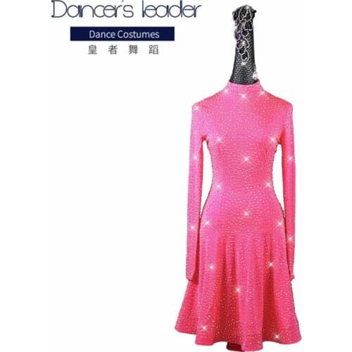 New Latin Dance Competition Costume Female Adult Children High-end Custom Stage Professional Costumes