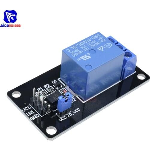 Diymore 1 Channel Optocoupler Relay Module for Arduino MCU PIC AVR DSP ARM SCM DC 5V