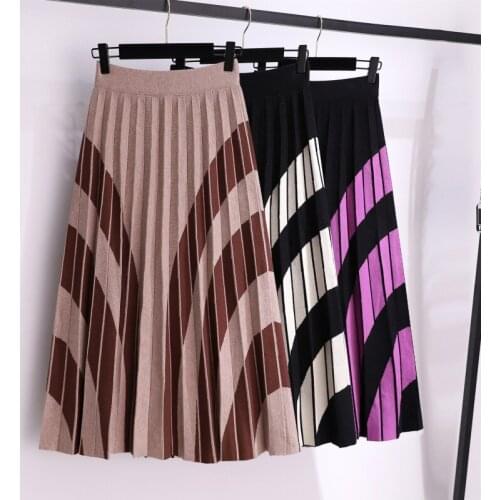 Smlinan Women's Pleated Skirts