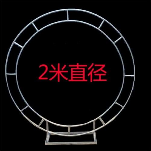 Wedding flower wall circle stand metal background flower frame iron circle frame 4 sizes for choice wedding decoration
