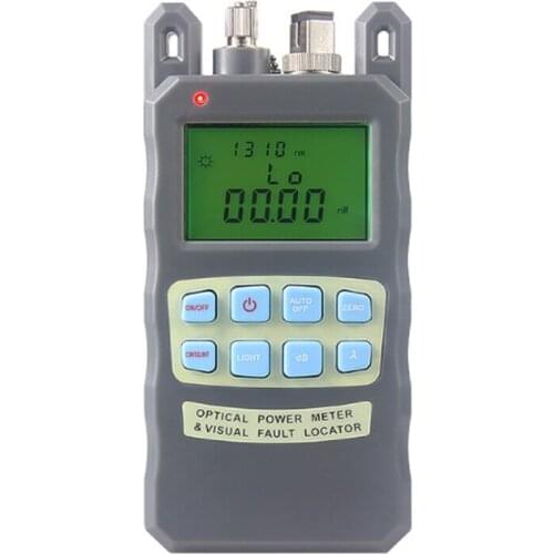 All in one Fiber optical power meter -70 to +10dBm 1mw 5km Fiber Optic Cable Tester Visual Fault Locator