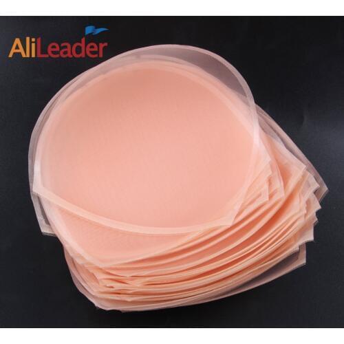 1Pcs/Lot Mono Wig Cap Invisible Hair Net For Toupee Wig Beige Color Top Selling Soft Wholesale Price High Quality Very Realist