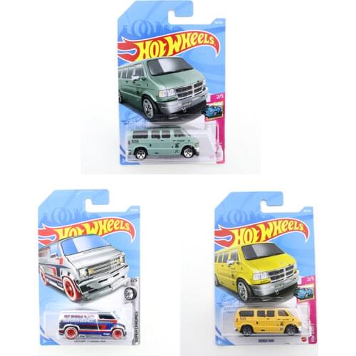 2021-50 Original Hot Wheels Mini Alloy Coupe DODGE VAN 1/64 Metal Diecast Model Car Kids Toys Gift