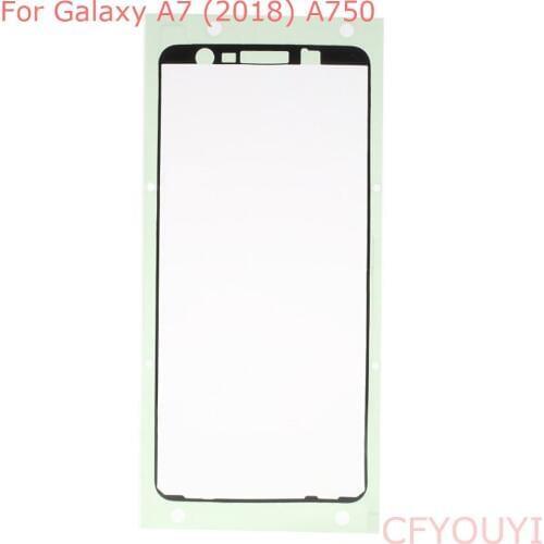 50pcs/lot Front Housing Frame Adhesive Sticker For Samsung Galaxy A7 (2018) A750