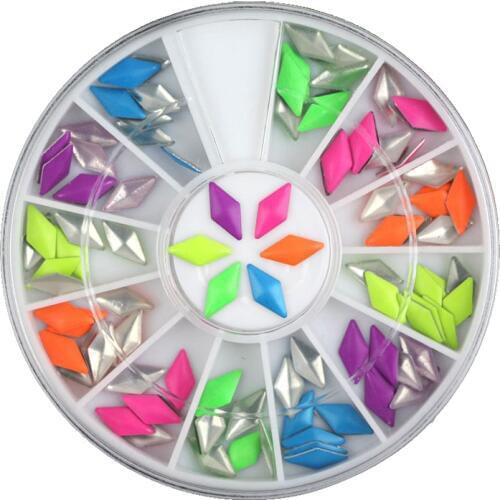 1Box Mixed Acrylic Beads For Needlework FlatBack Cabochon Scrapbook Decoration Craft DIY Embellishments Accessories