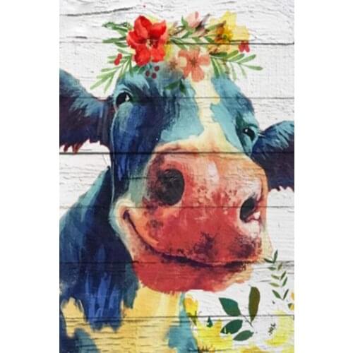 5D DIY Animal Diamond Painting Cross Stitch Kit Full Square Full Diamond Embroidered Rhinestone Picture Mosaic Home Decoration