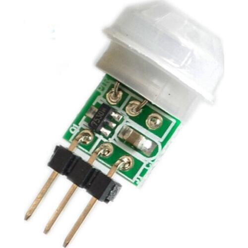Free shipping Mini IR Infrared Pyroelectric PIR Body Motion Human Sensor Detector Module sensor