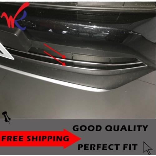 Loyalty For Toyota RAV4 2016 2017 Lower Front Bumper Grille Garnish Trim Cover Car Accessories Auto Styling