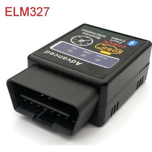 OBD ELM327 Bluetooth OBD2 OBDII CAN BUS Check Engine Car Auto Diagnostic Scanner Tool Interface Adapter For Android PC