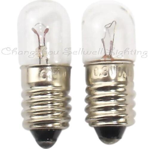 E10 6.3v 0.15a T10x28 Miniature Lamp Light Bulb A262