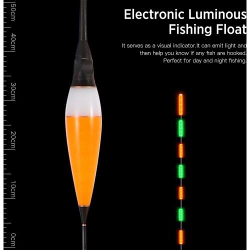 Electronic Luminous Fishing Float Day Night Fishing Buoy Floater Fishing Tackle Accessories For Day And Night Fishing
