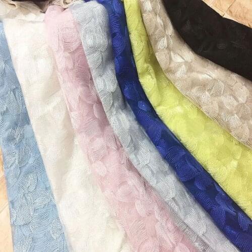 French Net Lace Fabric 2016 Transparent Net Latest African Guipure Lace Fabric With Embroidery Mesh Nigerian Tulle Lace Fabric