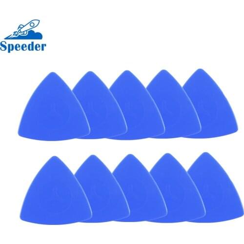 10PCS Phone Opening Tools Plastic Guitar Picks Y Triangular Pry Opener for iPhone and Tablet PC Disassemble Repair Tool Kit