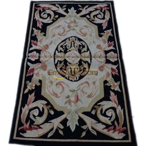 Literature and art soft dress French aubson carpet retro Rococo fabric China aubson carpet exhibition hall French