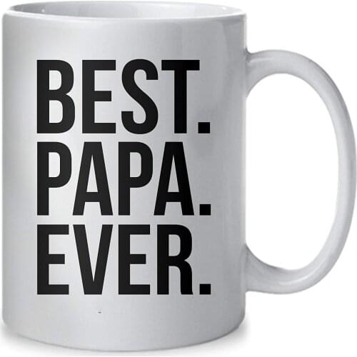 Best Papa Ever Mug Christmas Birthday Fathers Day Gift