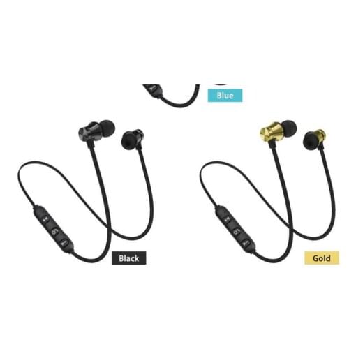 Magnetic Wireless Bluetooth Earphone TX11 NeckSports Headset Music Stereo Ear-buds Earphones With Mic Forsmartphone