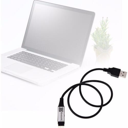 Mini 5V Usb Rgb Bluetooth Controller Led Strip Light Controller Dimmer 4Pin Rgb Rgbw Via Ios / Android Phone Appv